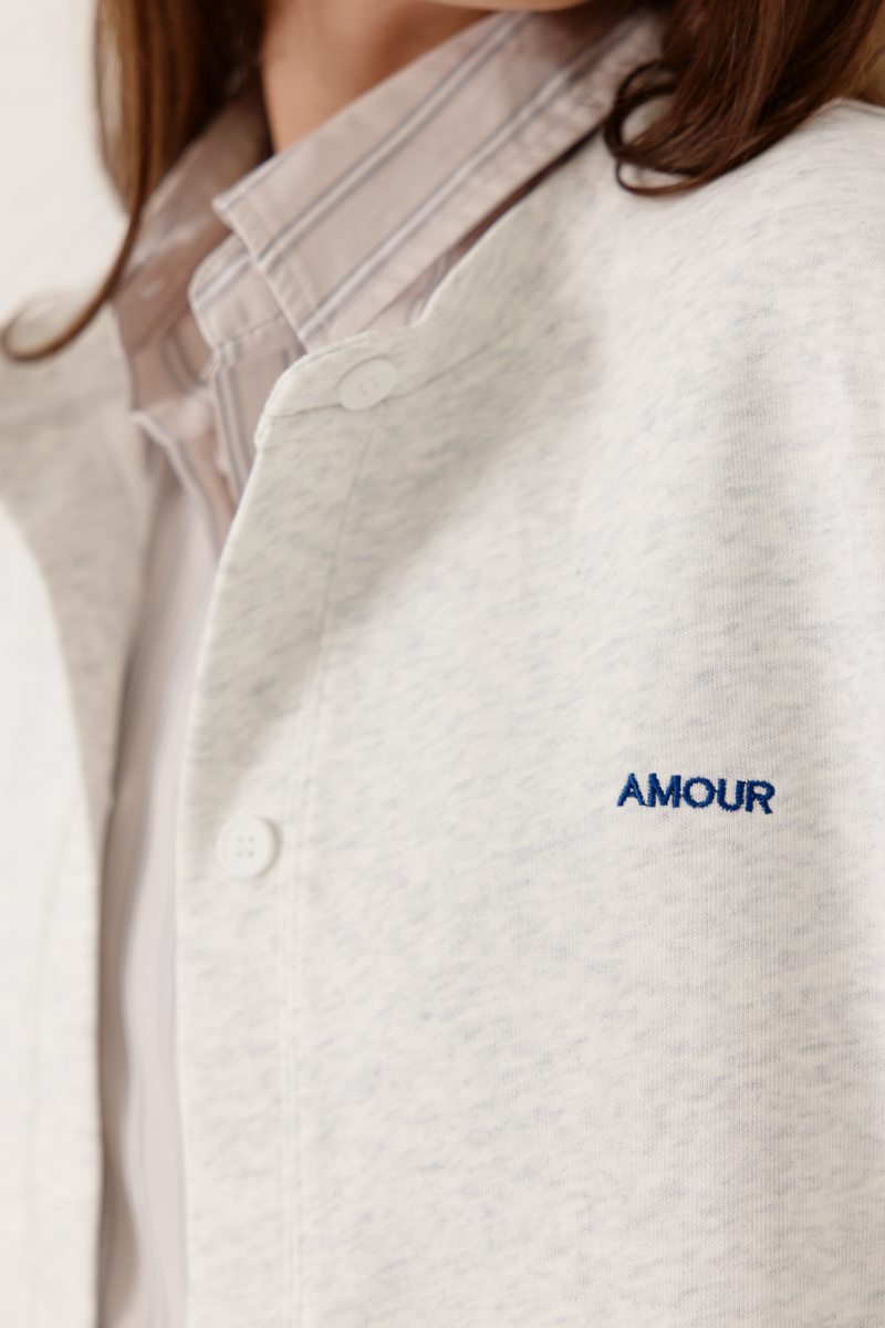 CÁRDIGAN ALAREE COLOR GRIS PERLA 1